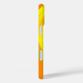 オレンジ色の抽象的なループサークル Case-Mate iPhoneケース (裏面 / 右)