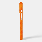 オレンジ色の抽象芸術パターン Case-Mate iPhoneケース (裏面 / 左)