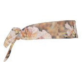 オレンジ色の春のアゼアの花が咲く枝 タイヘッドバンド (回転270)