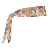 オレンジ色の春アゼアの花を持つ枝 タイヘッドバンド (回転270)