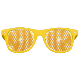 オレンジ色の果実生スライス レトロサングラス