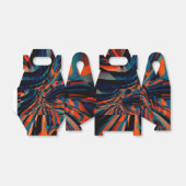 オレンジ色の正方形のスケッチ（ツイスト基体上に整列） フェイバーボックス (折り畳みなし)