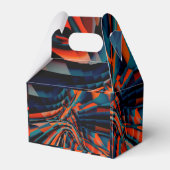 オレンジ色の正方形のスケッチ（ツイスト基体上に整列） フェイバーボックス (正面サイド)