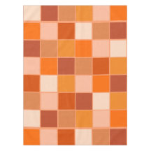 オレンジ色の正方形の濃淡