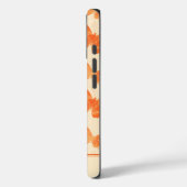 オレンジ色の水彩画風の蝶々 Case-Mate iPhoneケース (裏面 / 左)