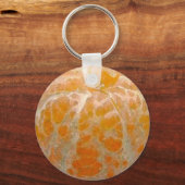 オレンジ色の水彩 – キーチェーン (正面)