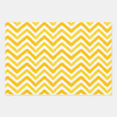 オレンジ色の水色のドットギンガムラッピング紙 ラッピングペーパーシート (正面3)