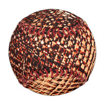 オレンジ色の濃い十字型の傷と影