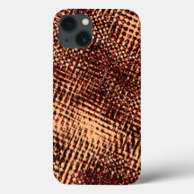 オレンジ色の濃い十字型の傷と影