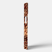 オレンジ色の濃い十字型の傷と影 Case-Mate iPhoneケース (裏面 / 右)