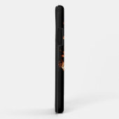 オレンジ色の炎スカルiPhone 5Gケース Case-Mate iPhoneケース (裏面/右)