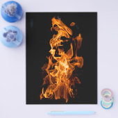オレンジ色の炎 チラシ (シングル)