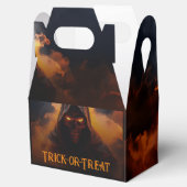 オレンジ色の煙のハロウィーンを持つダークデーモン フェイバーボックス (オープン)