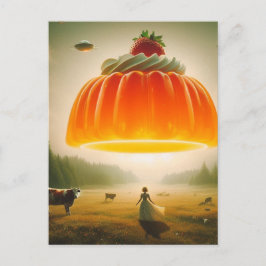 オレンジ色の甘いトリートインデイリーパスチュール ポストカード