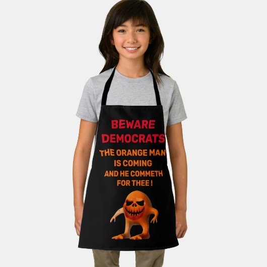 オレンジ色の男 エプロン (インサイチュ)