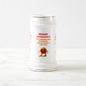 オレンジ色の男 ビールジョッキ (中央)