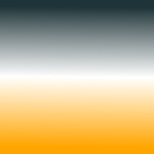 オレンジ色の白ブルーグリーンオリジナルグラデーションキャンバスL キャンバスプリント