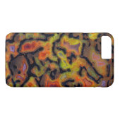 オレンジ色の石化した恐竜の骨 Case-Mate iPhoneケース (裏面(横))
