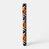 オレンジ色の神聖な風 iPhoneケース (左側面)