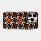 オレンジ色の神聖な風 iPhoneケース (裏面横)