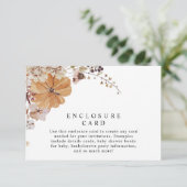 オレンジ色の秋カボチャのエンクロージャカードテンプレート サンキューカード (スタンド正面)