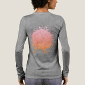 オレンジ色の空 トライブレンドTシャツ (背面)