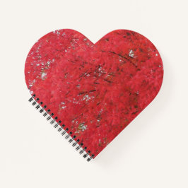 オレンジ色の紅葉ノート ノートブック