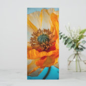 オレンジ色の美しいブックマーク メニュー (スタンド正面)