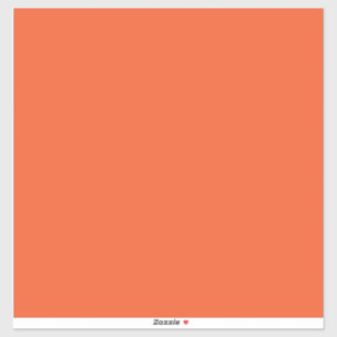 オレンジ色の背景 シール