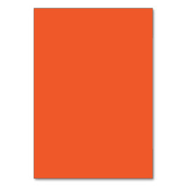 オレンジ色の背景 テーブルナンバー