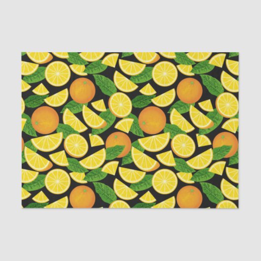 オレンジ色の背景 薄葉紙 (正面)