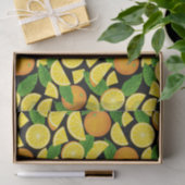 オレンジ色の背景 薄葉紙 (ギフト)