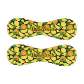 オレンジ色の背景 野球ボール (パネル)