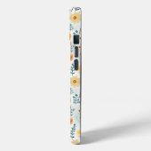 オレンジ色の花のパタカラフルーン Case-Mate iPhoneケース (裏面 / 左)