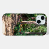 オレンジ色の花を持つ庭の歩道 Case-Mate iPhoneケース (裏面 (横))