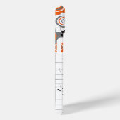 オレンジ色の花チクインクブグランジロット小僧 Case-Mate iPhoneケース (裏面 / 右)