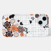 オレンジ色の花チクインクブグランジロット小僧 Case-Mate iPhoneケース (裏面 (横))