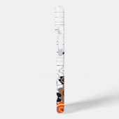 オレンジ色の花チクインクブグランジロット小僧 Case-Mate iPhoneケース (裏面 / 左)