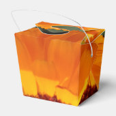 オレンジ色の花取り出し特典ボックス フェイバーボックス (裏面サイド)