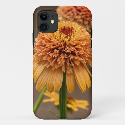 オレンジ色の花喜び Case-Mate iPhoneケース (裏面)