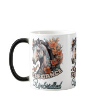 オレンジ色の花飾り馬：アーティスフェミニンティリー