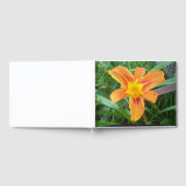 オレンジ色の花 ゲストブック (全面)