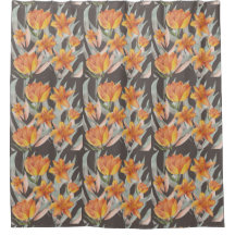 オレンジ色の花