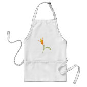 オレンジ色の花 スタンダードエプロン (正面)