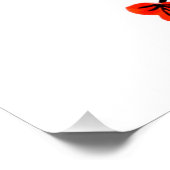 オレンジ色の花 ポスター (コーナー)