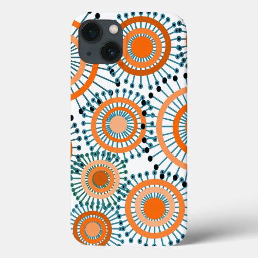オレンジ色の花 Case-Mate iPhoneケース (裏面)