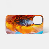 オレンジ色の花 iPhoneケース (裏面横)