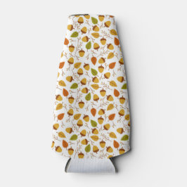 オレンジ色の葉どんこを持つ緑と金ゴールド ボトルクーラー