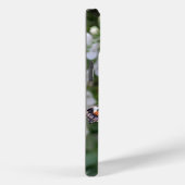 オレンジ色の蝶と白い花 Case-Mate iPhoneケース (裏面 / 右)