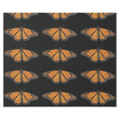 オレンジ色の蝶ウィング写真 ラッピングペーパー (フラット)